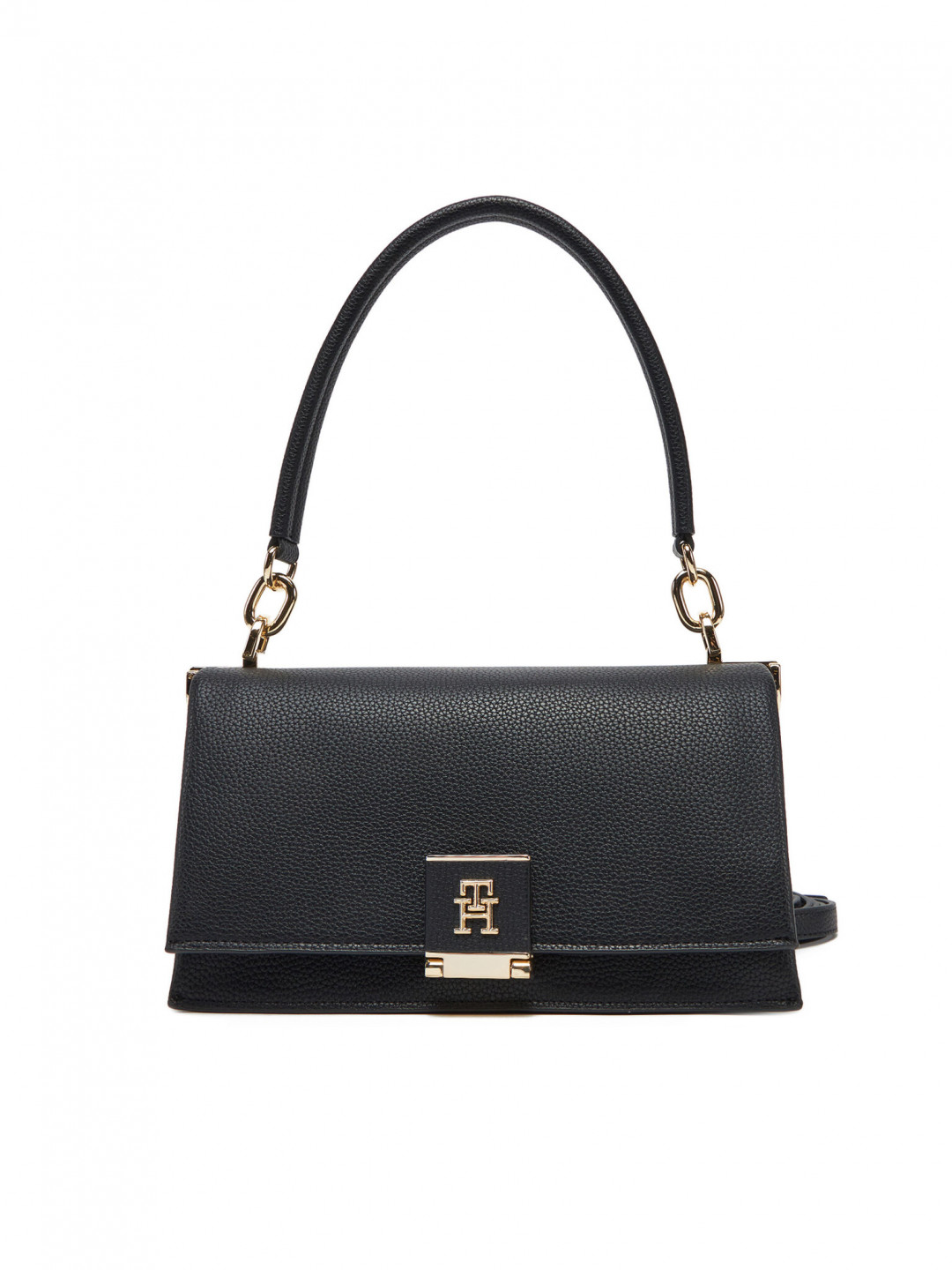 Tommy Hilfiger Kabelka Th Her Med Crossover AW0AW17216 Černá